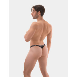Barcode Berlin Rib Thong Proud Boy Noir
